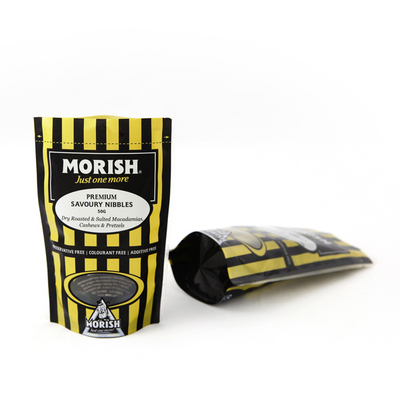 High Quality Recyclable Custom Lock Zip Up Food Packaging Bags Aluminum Foil Plastic Holder