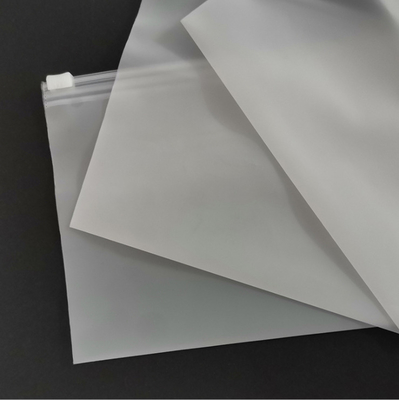 Custom Frosted Moisture Proof Plastic Zipper Bag Clothes T-shirt Swimwear Packaging Ziplock Bag