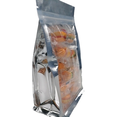 Recyclable Opaque Stand Pouch Bag Aluminum Foil Zipper Bag For Food